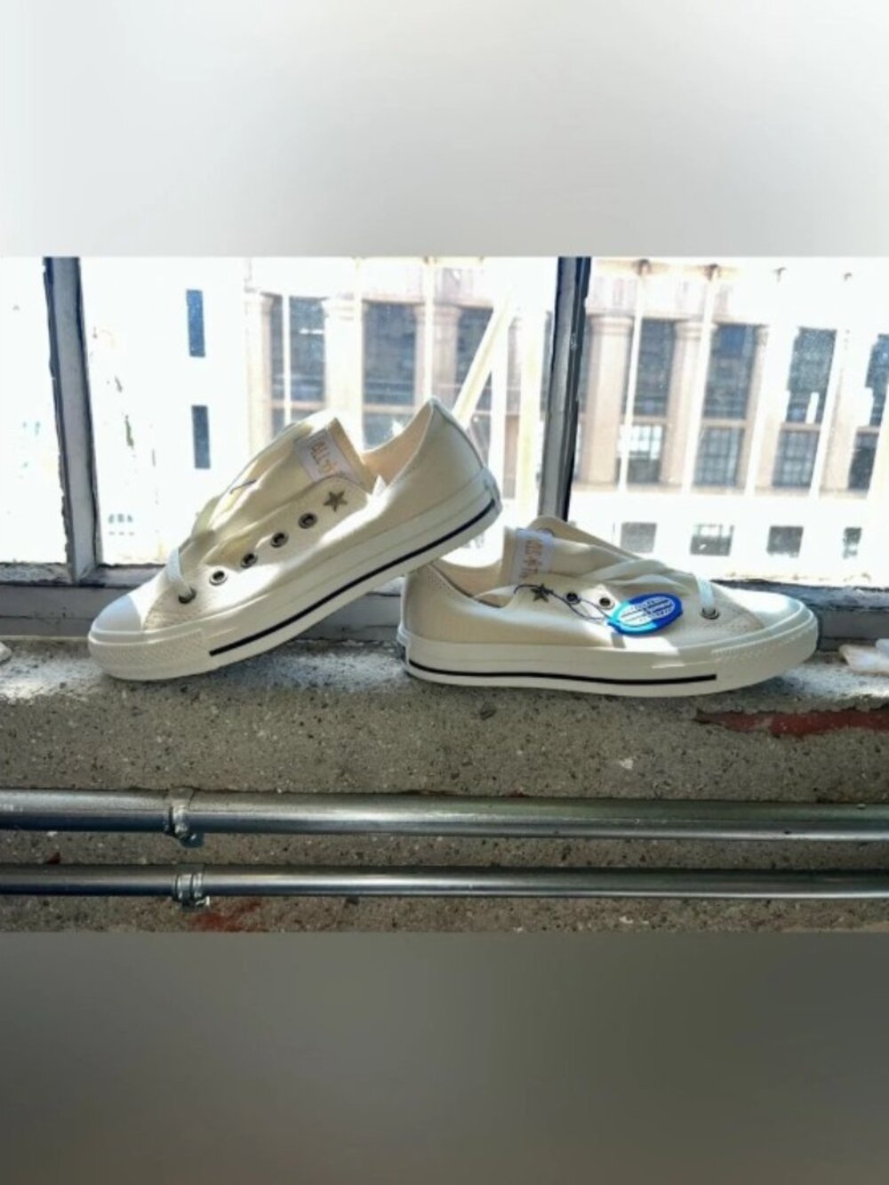 Converse AG Slip Ox in Ecru from Japan